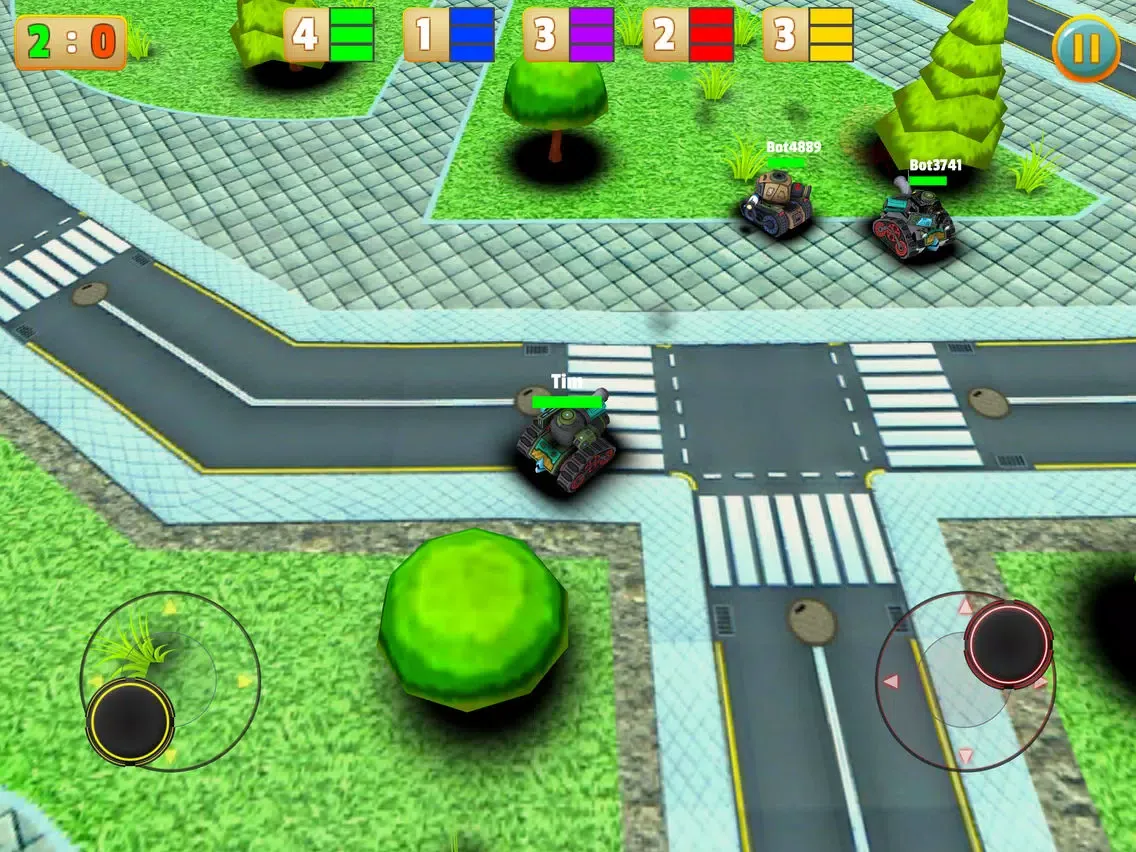 تصاویر Micro Tanks Online iPad 