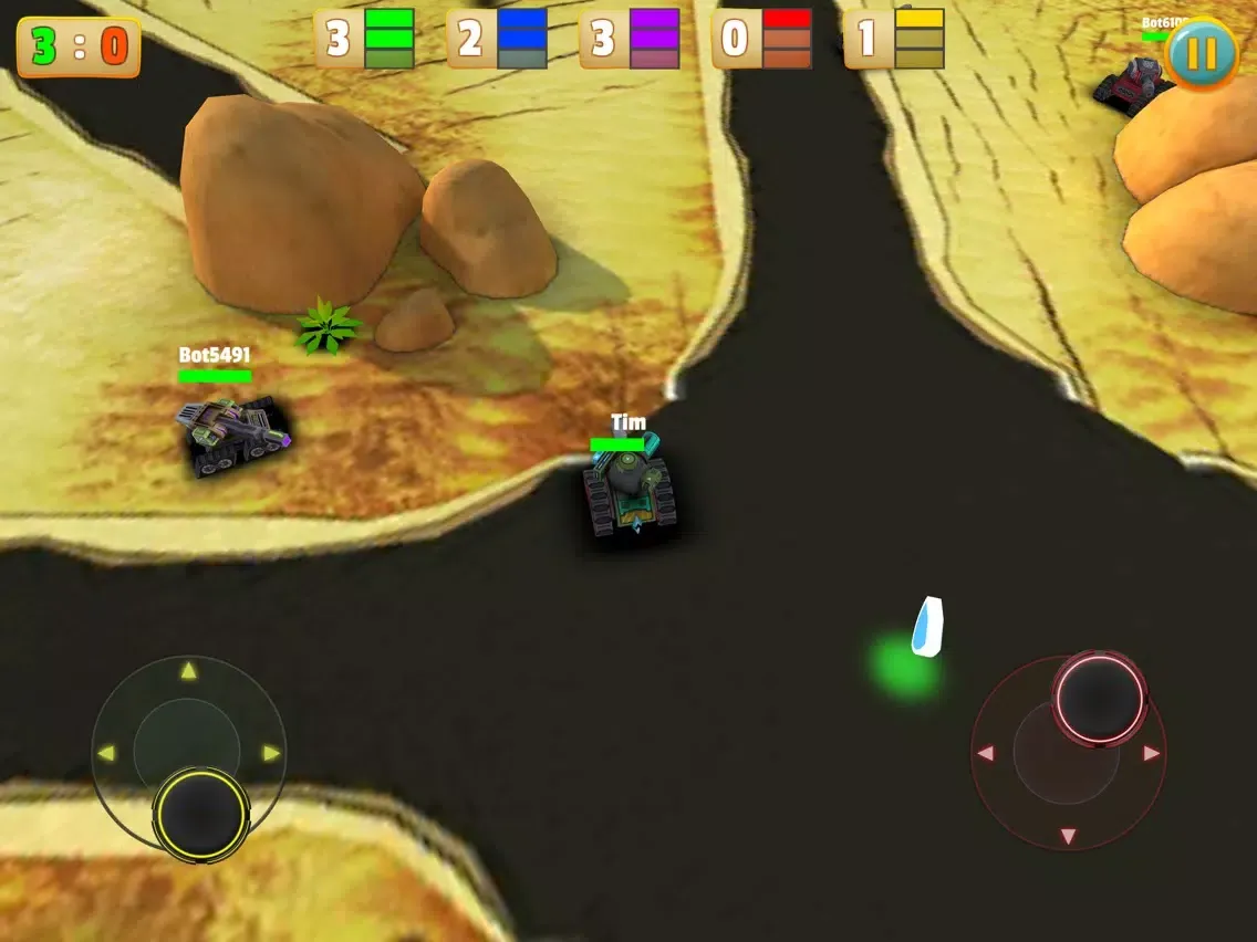 تصاویر Micro Tanks Online iPad 