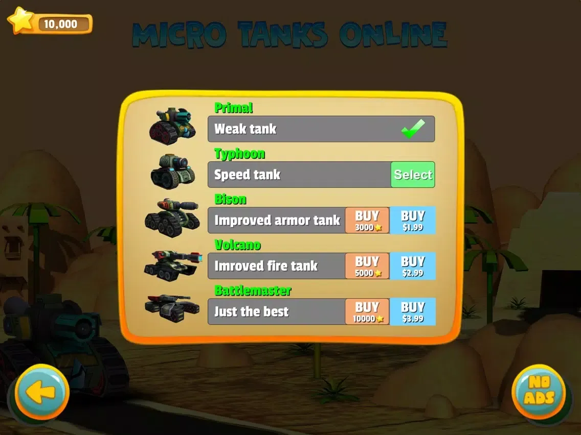 تصاویر Micro Tanks Online iPad 