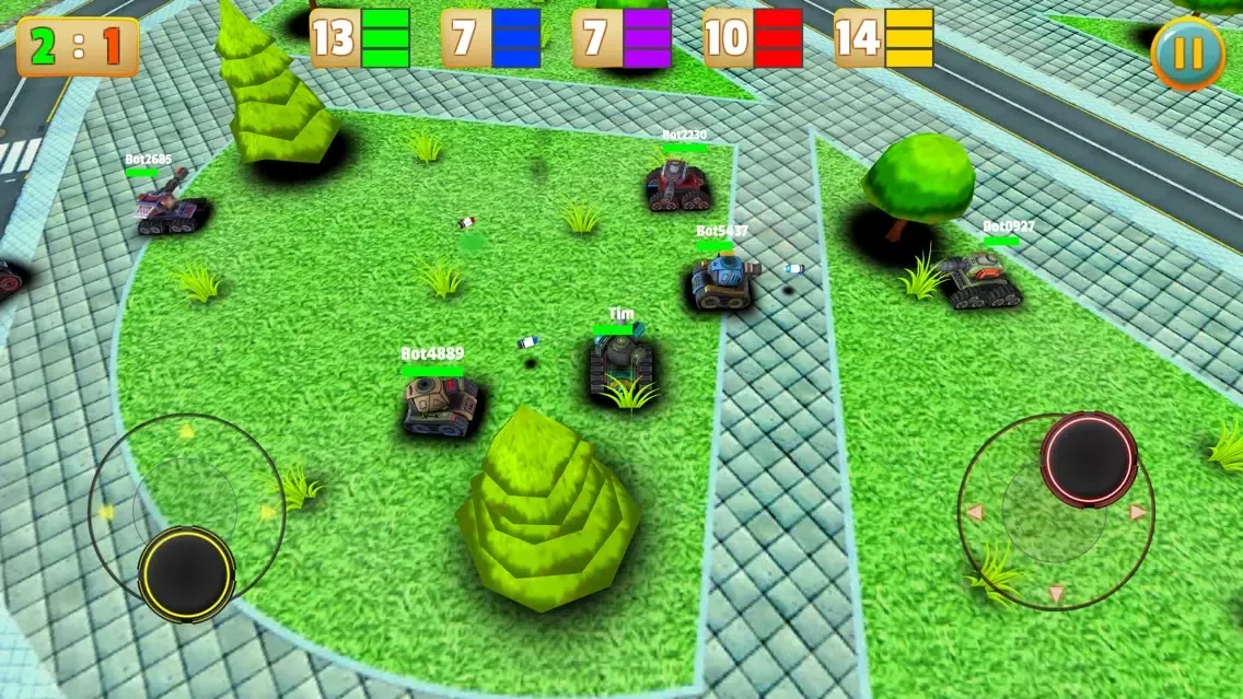 تصاویر Micro Tanks Online