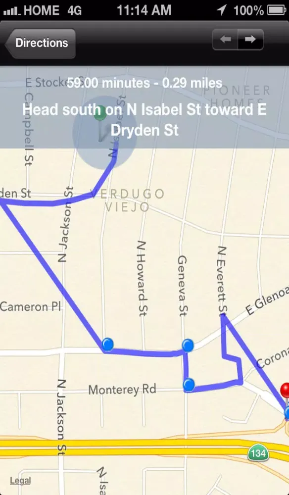 Captures d'écran de Freeway Finder