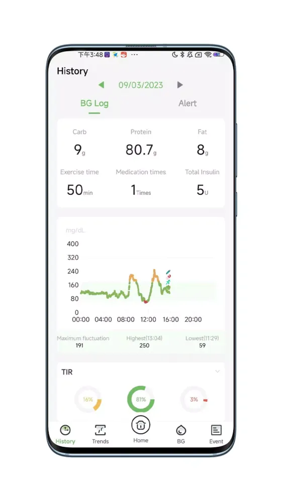 AiDEX mmol/L سکرین شاٹس