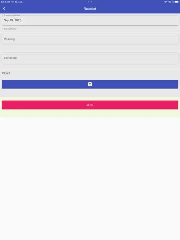 Microting eForm iPad 应用截图