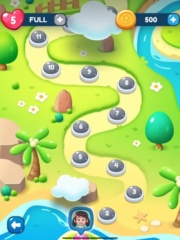 Color Match 3 Game iPad 應用截圖