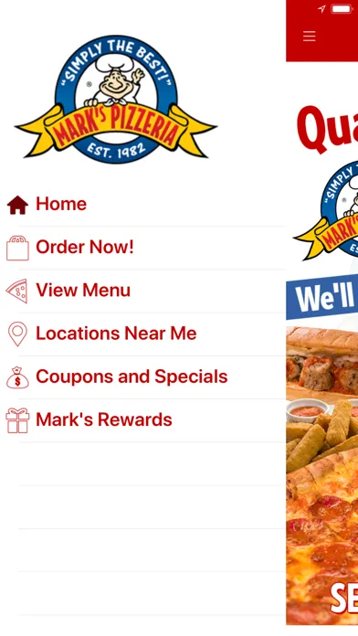Mark's Pizzeria スクリーンショット