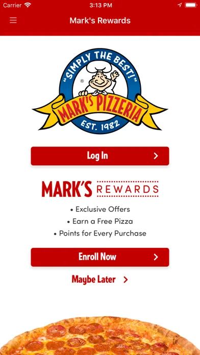 Mark's Pizzeria スクリーンショット