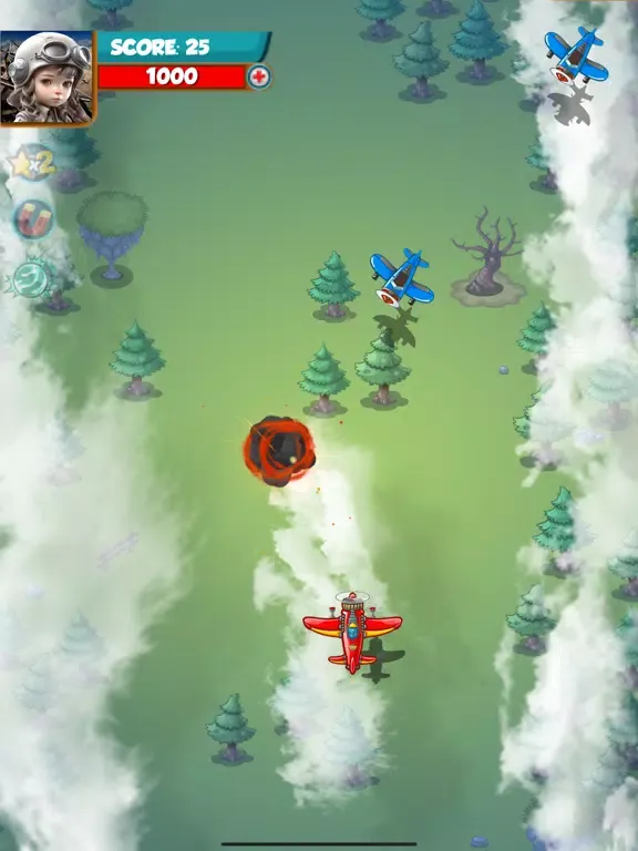 AirStrike: 1945 Air Force iPad  Screenshots