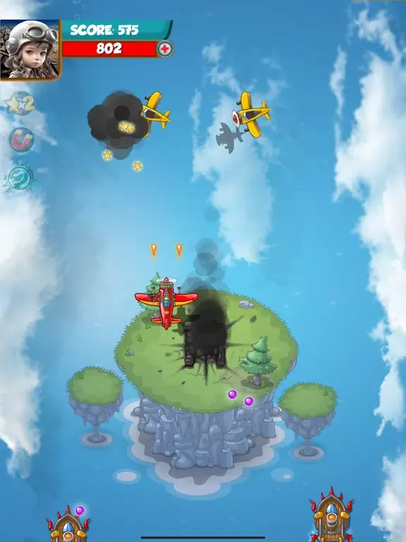 AirStrike: 1945 Air Force iPad  Screenshots