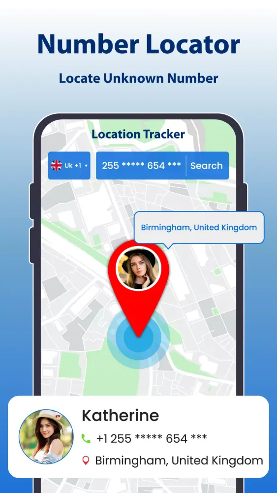 Phone Number Location স্ক্রিনশট