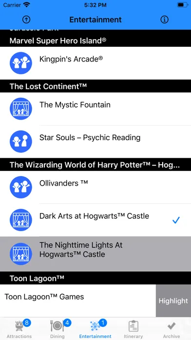 تصاویر Theme Park Checklist: Orlando