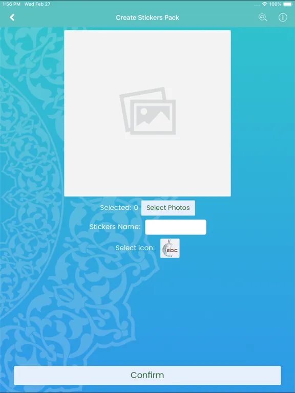 Dawah Cards & Stickers iPad 应用截图