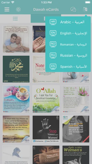 Dawah Cards & Stickers应用截图