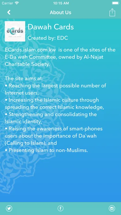 Dawah Cards & Stickers应用截图