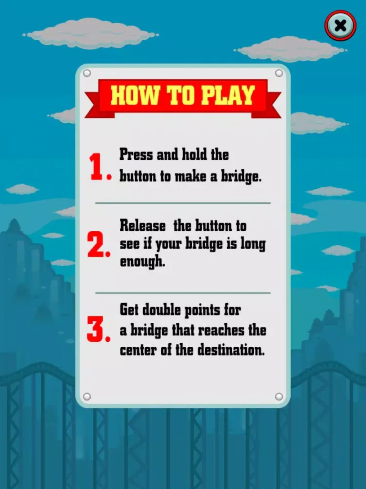 Little Tram Engine Chug - Build Your Bridge iPad 应用截图