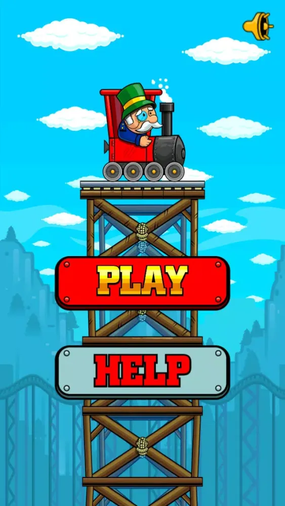 Little Tram Engine Chug - Build Your Bridge应用截图