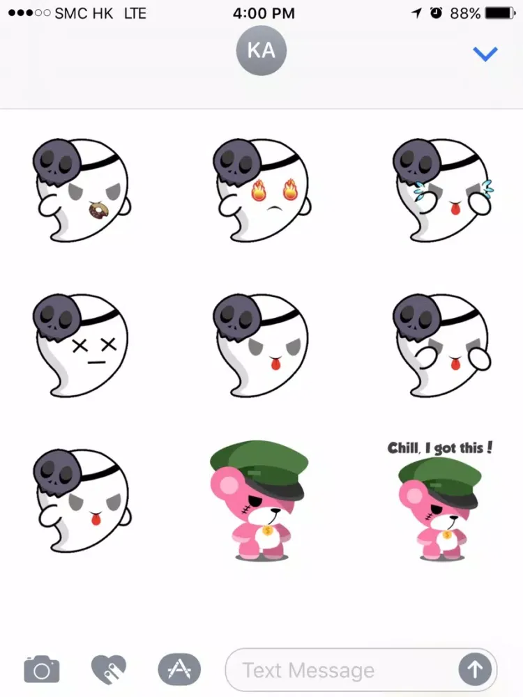 Captures d'écran de Chibi Sticker - Animated Stickers + Bakery Pack iPad 