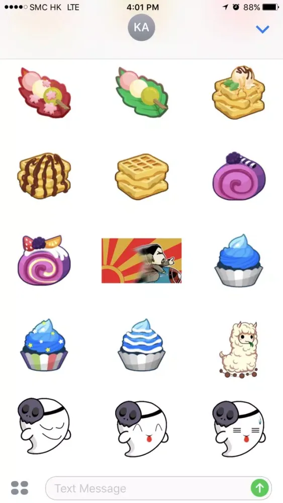 Captures d'écran de Chibi Sticker - Animated Stickers + Bakery Pack