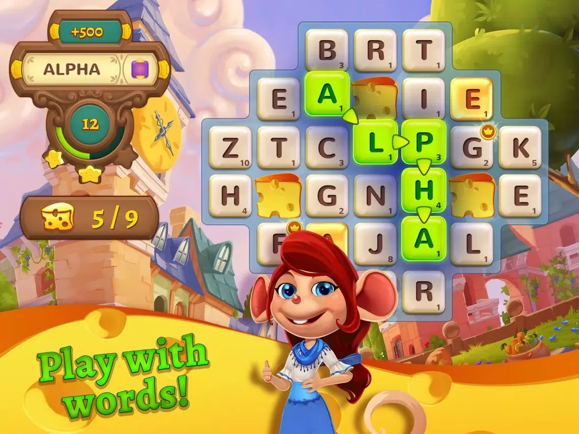Ảnh chụp màn hình của AlphaBetty Saga iPad 
