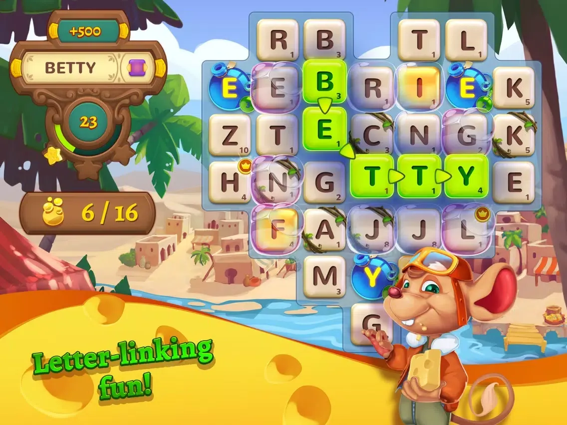 Ảnh chụp màn hình của AlphaBetty Saga iPad 