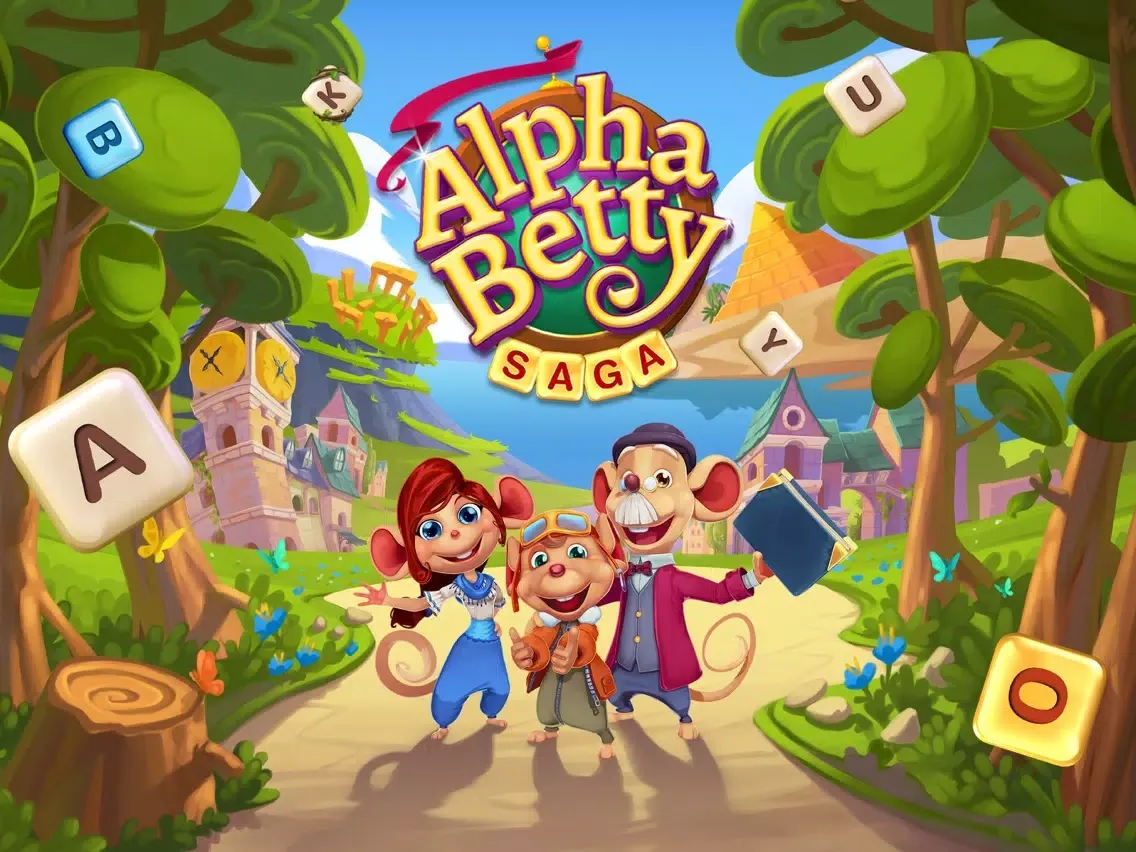 Ảnh chụp màn hình của AlphaBetty Saga iPad 
