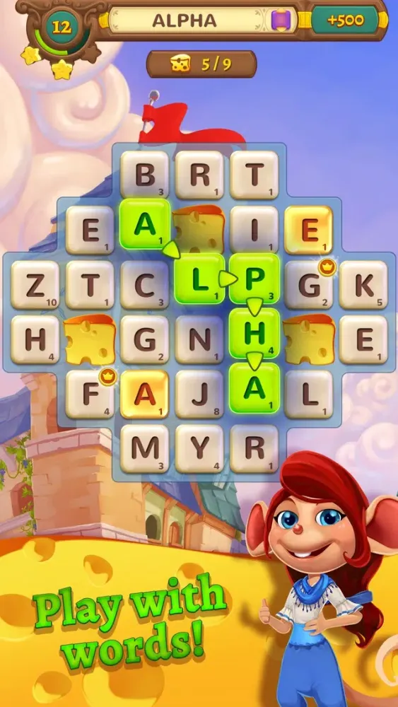 Ảnh chụp màn hình của AlphaBetty Saga