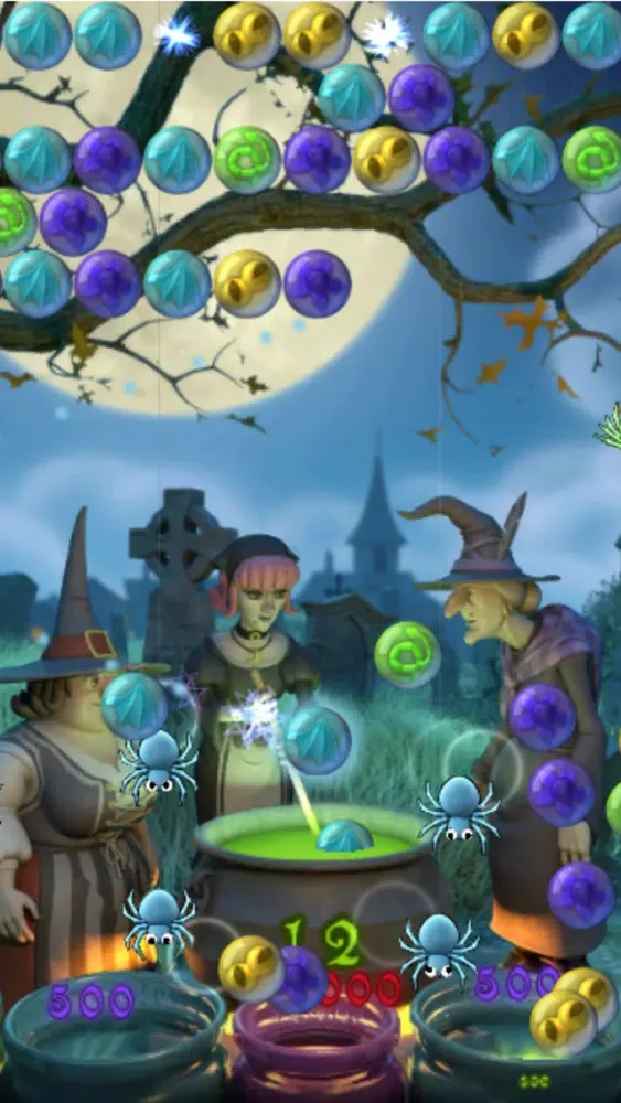 Tangkapan layar Bubble Witch Saga