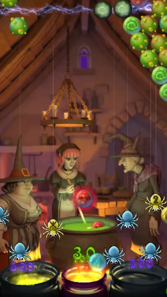 Tangkapan layar Bubble Witch Saga