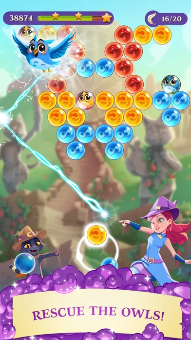 Bubble Witch 3 Saga应用截图