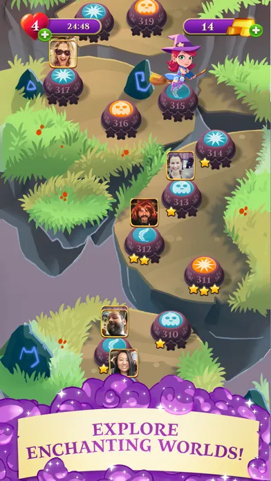 Bubble Witch 3 Saga应用截图