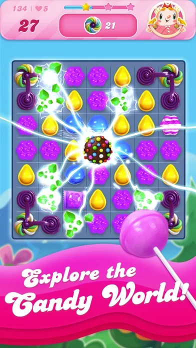 Screenshot di Candy Crush Saga