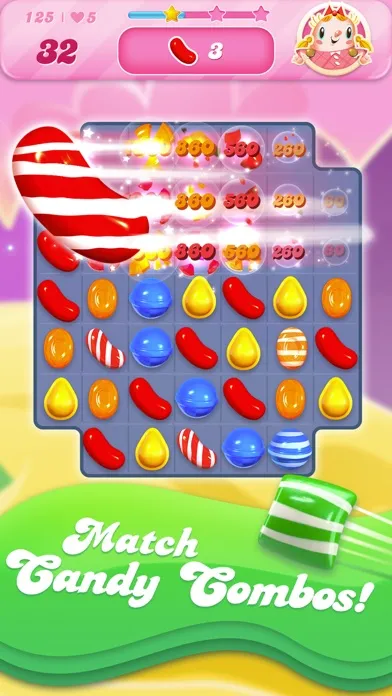 Screenshot di Candy Crush Saga