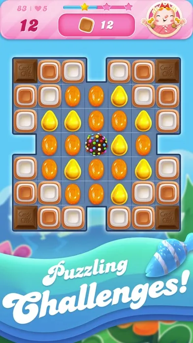 Screenshot di Candy Crush Saga
