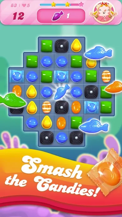 Screenshot di Candy Crush Saga