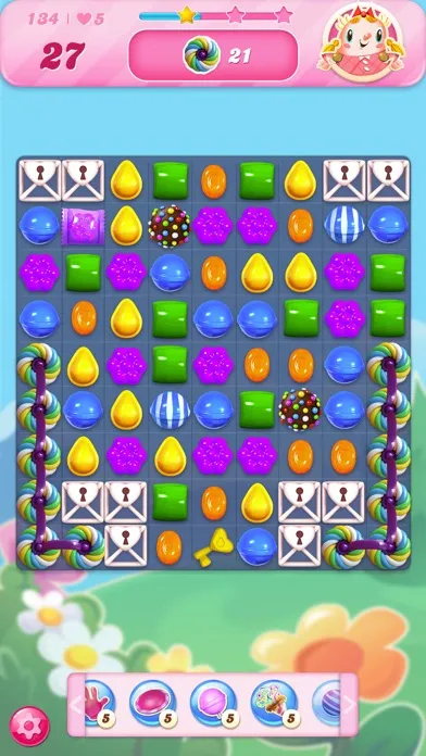 Screenshot di Candy Crush Saga