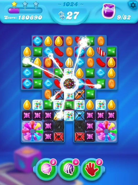 Zrzuty ekranu Candy Crush Soda Saga iPad 