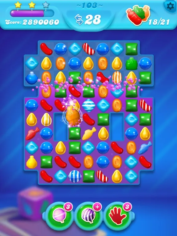 Zrzuty ekranu Candy Crush Soda Saga iPad 