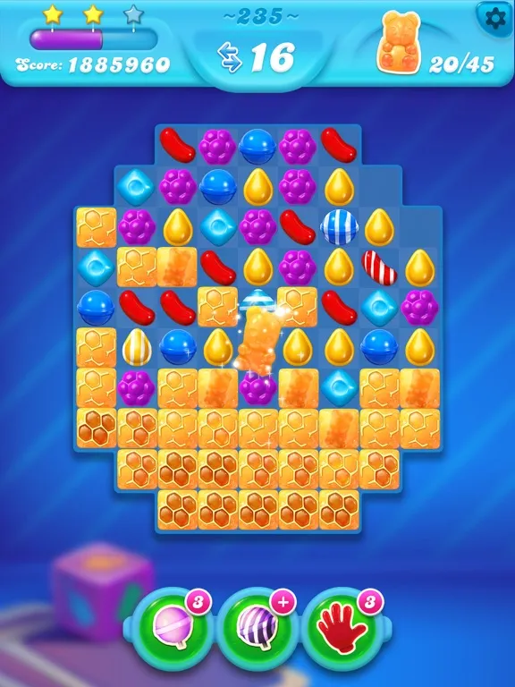Zrzuty ekranu Candy Crush Soda Saga iPad 