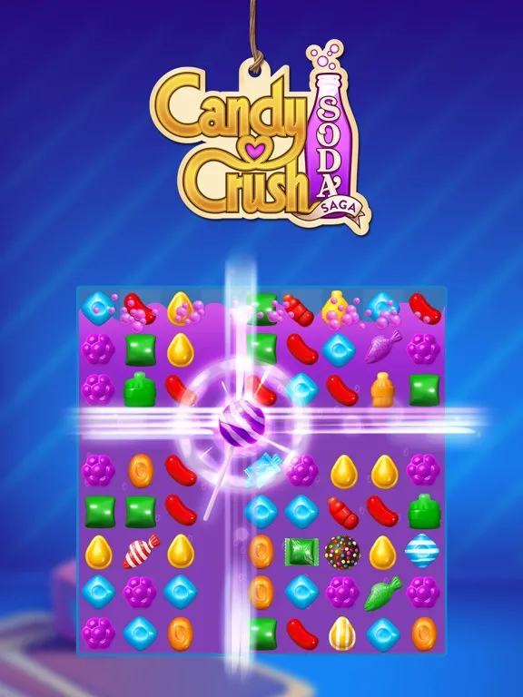 Zrzuty ekranu Candy Crush Soda Saga iPad 