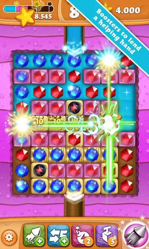 Tangkapan skrin Diamond Digger Saga