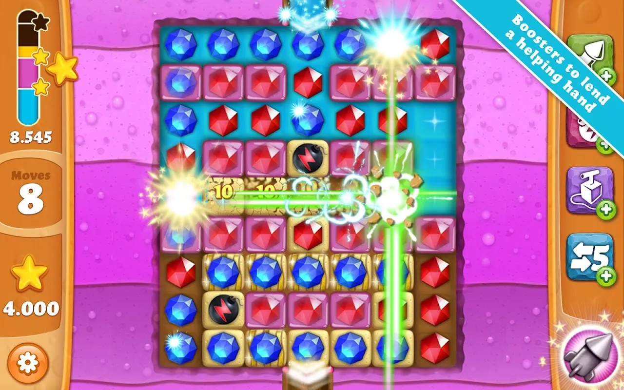 Tangkapan skrin Diamond Digger Saga