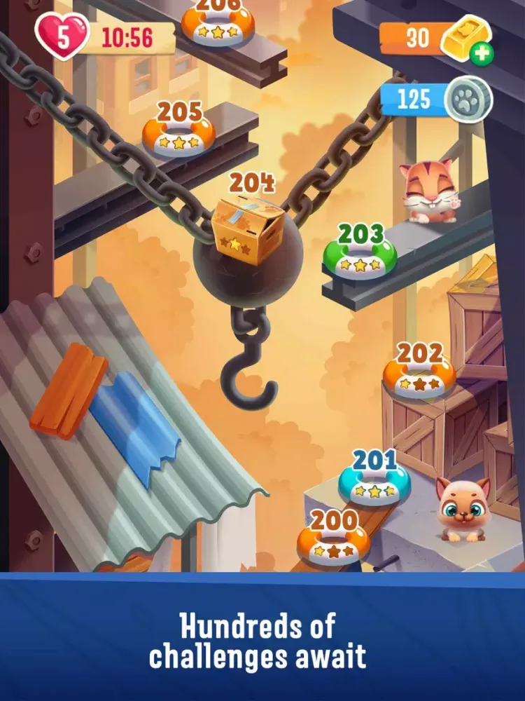 ภาพหน้าจอของ Pet Rescue Puzzle Saga iPad 