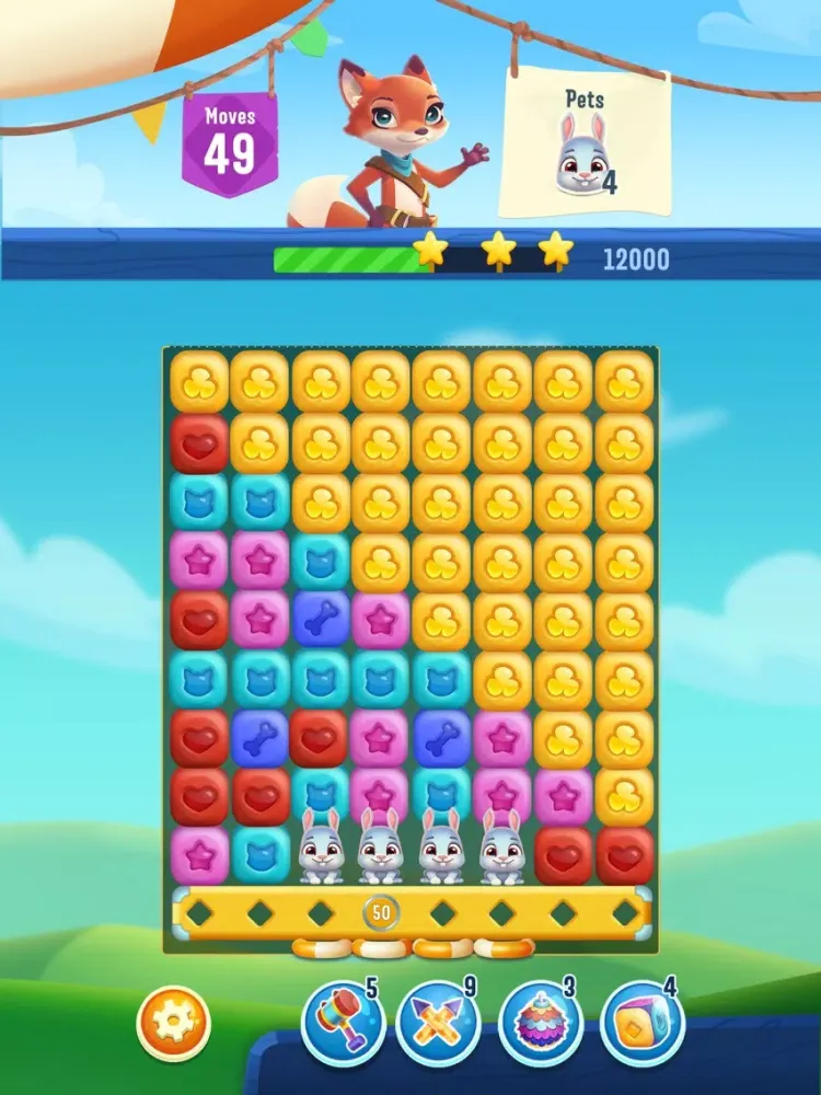 ภาพหน้าจอของ Pet Rescue Puzzle Saga iPad 