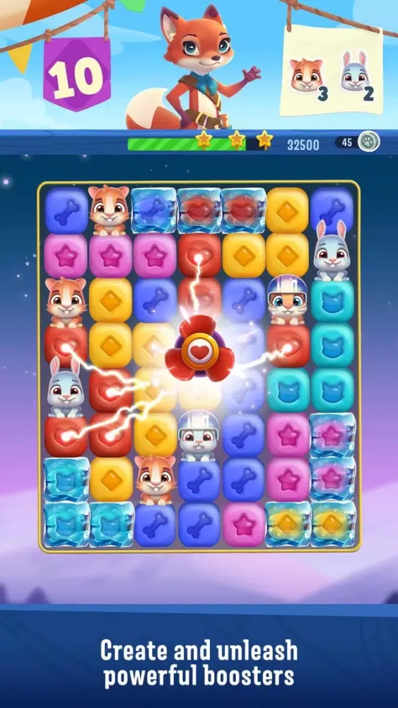 ภาพหน้าจอของ Pet Rescue Puzzle Saga
