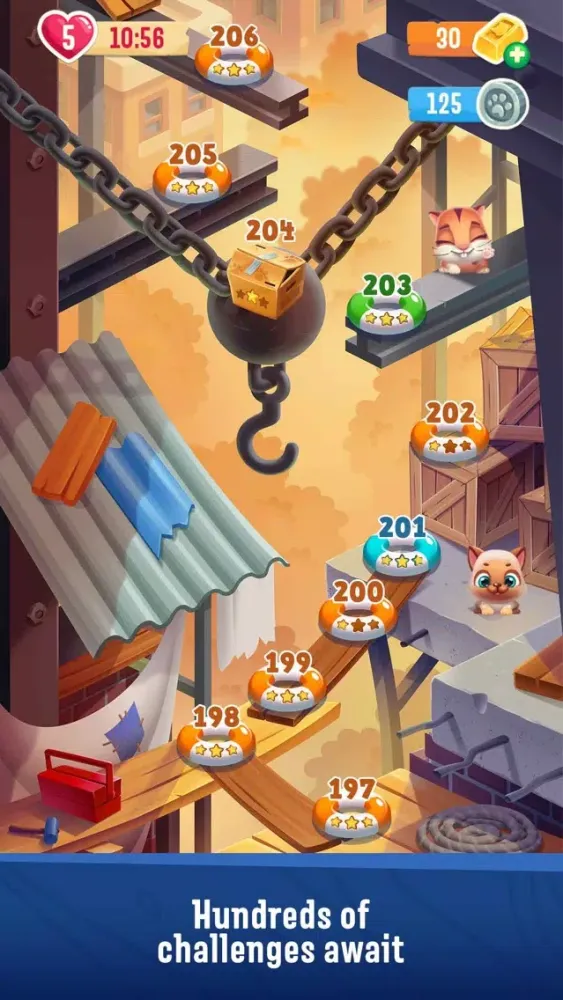ภาพหน้าจอของ Pet Rescue Puzzle Saga