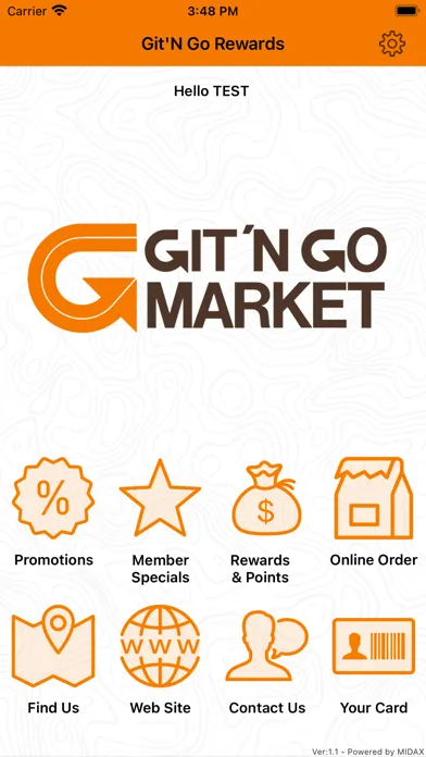 Git'N Go Rewards 스크린샷