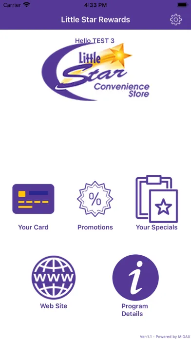 Capturas de pantalla de Little Star Store Rewards