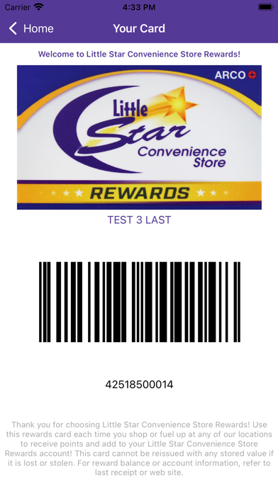 Little Star Store Rewards Screenshots