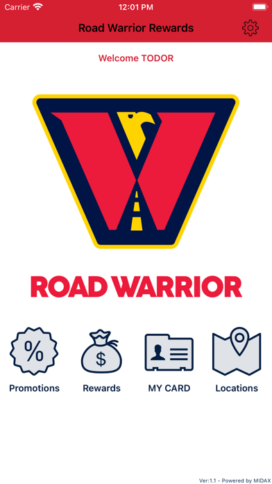 Capturas de pantalla de Road Warrior Rewards