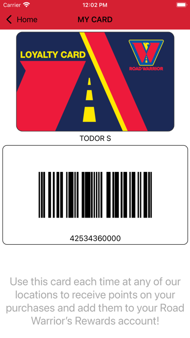 Capturas de pantalla de Road Warrior Rewards