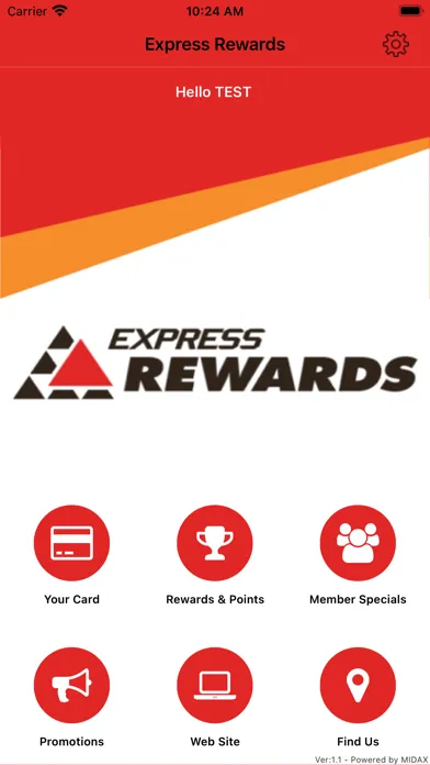 Capturas de pantalla de Express Rewards